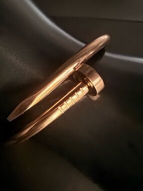 Rose Gold Nail Bracelet